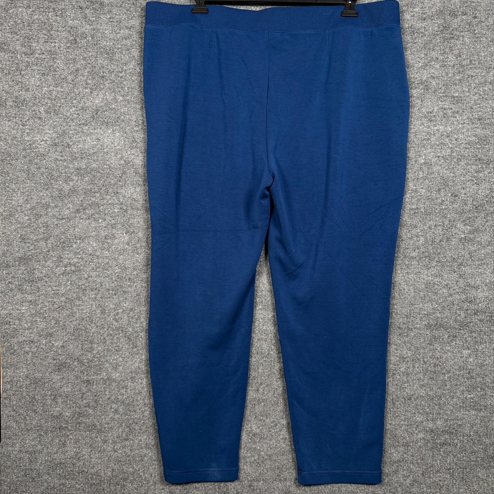 Chico's Womens 4 US XXL Hoodie Pants Set Blue Pullover Vacation Casual Stretch - Picture 15 of 16